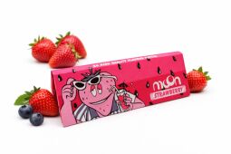 ochucené cigaretové papírky Moon s příchutí jahody